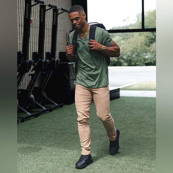 Barbell Apparel Slim Athletic Fit Chino Pant Size 32 - Picture 10 of 12